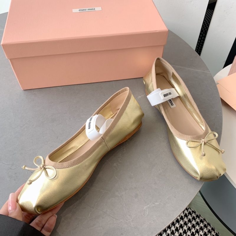 Miu Miu flat shoes